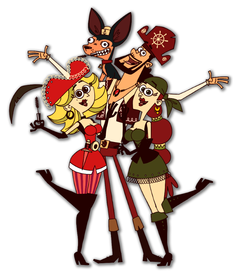 Cap'n Jim Cheecho and the ladies