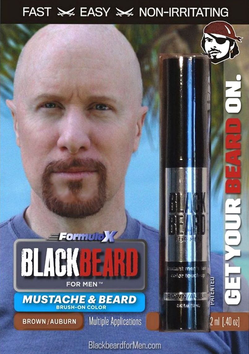 Blackbeard For Men Brown Auburn