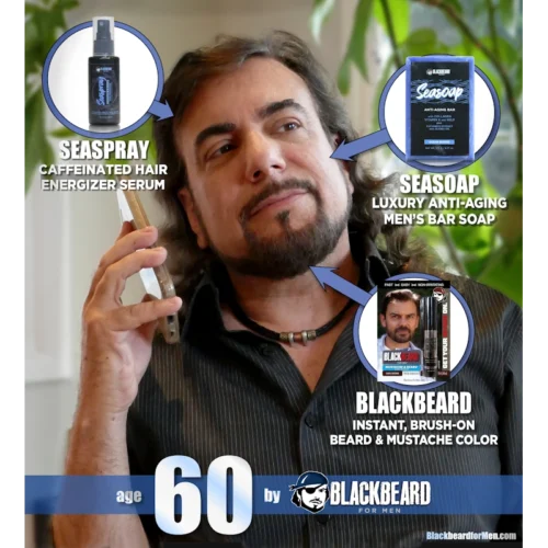 Blackbeard for men makes me look younger