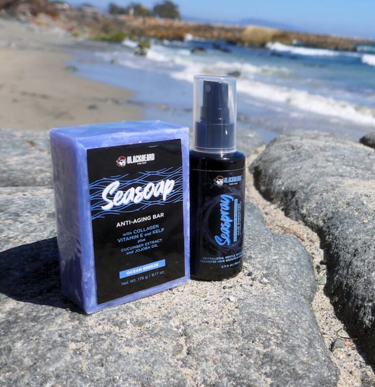 Blackbeard For Men Seasoap and Seaspray