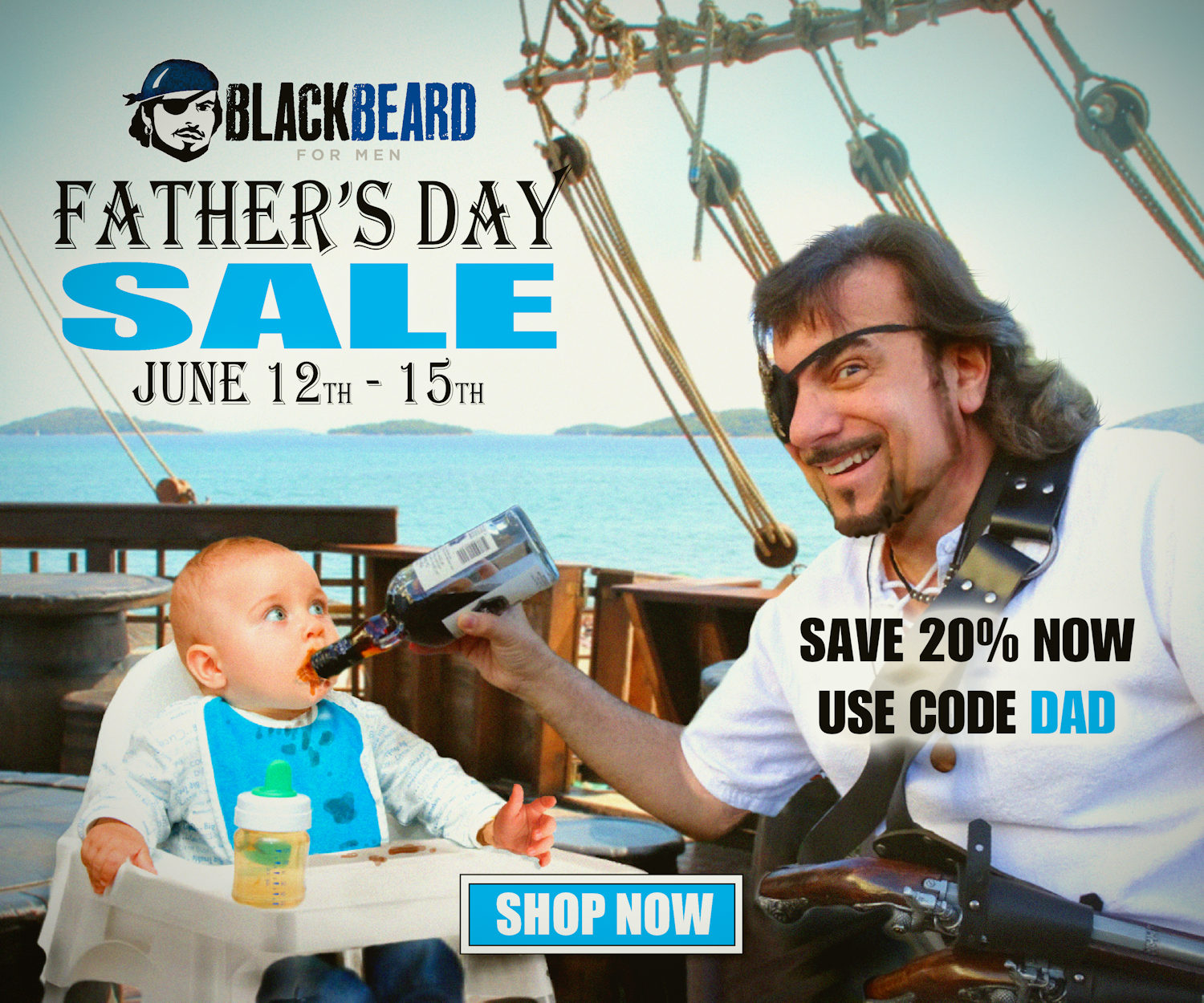 Blackbeard For Men Father's Day Sale 2025