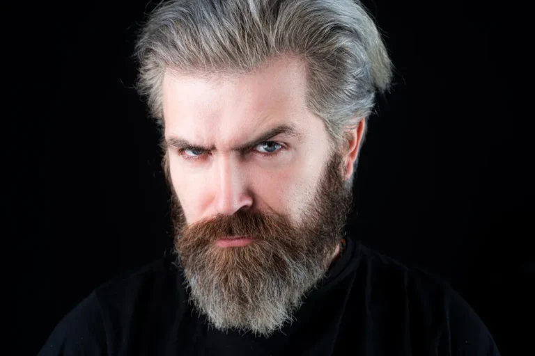 Beard Hair Turn Gray