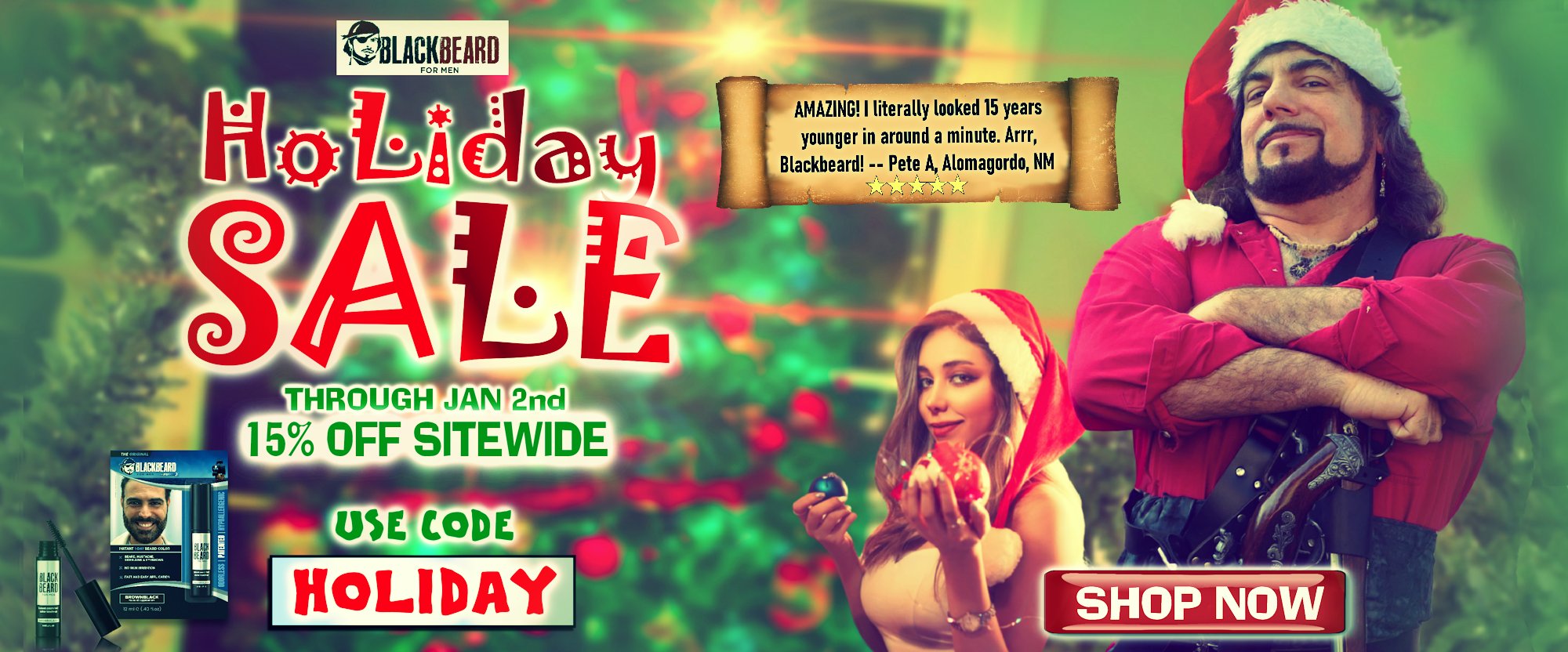 Blackbeard Holiday Sale 2025