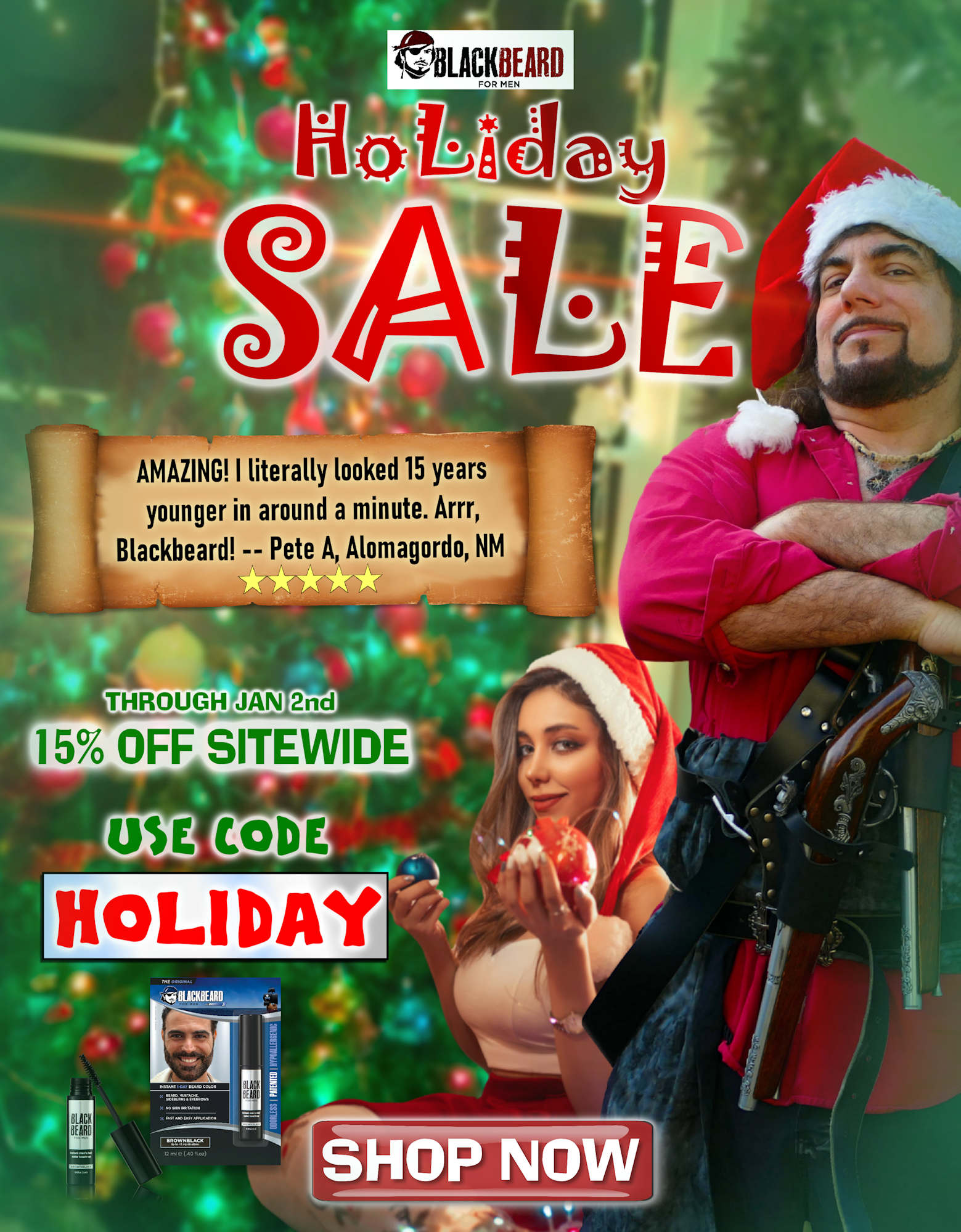 Blackbeard Holiday Sale 2025